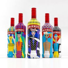 HP X Smirnoff . 3D, Design, Character Design, Product Design, Traditional illustration, and Packaging project by Yarza Twins - 11.09.2017
