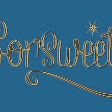 Mi Proyecto del curso: Los secretos dorados del lettering. Graphic Design, and Lettering project by Soledad Manso González - 11.09.2017