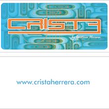 Imagen CRISTA DESINGS. Br, ing, Identit, Art Direction, Design, Accessor, Design, Product Design, Costume Design, Editorial Design, Graphic Design, Marketing, and Advertising project by Crista Herrera - 08.05.2011