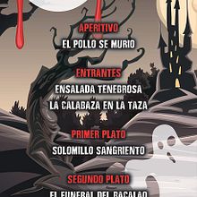 Carta Menú Especial Halloween - Soho Club. Br, ing, Identit, Design, Graphic Design, and Traditional illustration project by Víctor Manuel Puente Rodríguez - 11.10.2017