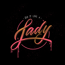 Lettering Serie - Ipad Pro . Un progetto di Street Art, Direzione artistica, Design, Graphic design, Lettering e Tipografia di Nubia Navarro (nubikini) - 10.11.2017
