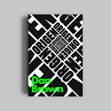 Bookcover: Origen, Dan Brown. Art Direction, Editorial Design, and Graphic Design project by Comba Studio - 11.10.2017