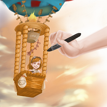 Globo. Un proyecto de Ilustración tradicional de Jinneth Castillo - 11.11.2017