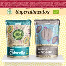 Doypacks de Superalimentos ecológicos. Un projet de Design graphique , et Packaging de Javier Puente - 11.11.2017