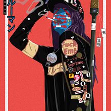 Blue girl ® (Burūman series). Un proyecto de Ilustración tradicional y Diseño de personajes de I P LOBATO - 12.11.2017