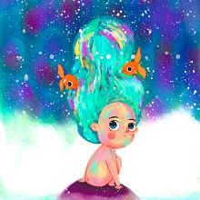 FISHING. Traditional illustration project by Mónica Sánchez Gallego - 11.13.2017