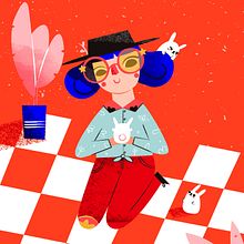 Benimaclet tritt ein - Cover Magazine Ein Projekt aus dem Bereich Design von Figuren, Verlagsdesign und Traditionelle Illustration von Fabiola Correas - 01.11.2017