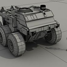 Rover Lunar Industries. 3D, Film, and Automotive Design project by Ramón Guerra Marcos - 04.13.2013