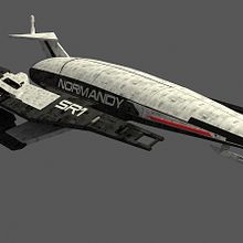 Normandy SR1 Mass Effect. 3D, and Automotive Design project by Ramón Guerra Marcos - 11.13.2012
