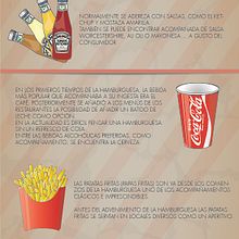 Infografía La Hamburguesa. Vector Illustration & Infographics project by Ramón Guerra Marcos - 05.13.2012