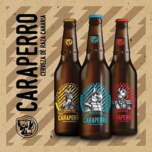 CARAPERRO, Ilustraciones con técnica tradicional encargadas por La Escalera de Fumio para CARAPERRO, nueva campaña de Cerveza Tropical.  . Un proyecto de Ilustración tradicional de Capi Cabrera - 14.11.2017