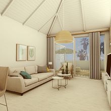 Apartamento vacacional. Un progetto di Architettura, Architettura d'interni e Interior design di Dnea studio - 14.11.2017