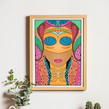 · COLOR QUEEN ·. Graphic Design, and Traditional illustration project by Leire Duque Tobías - 11.15.2017