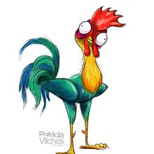 Ilustración Hei Hei. Traditional illustration project by Patricia Vilches - 11.15.2017