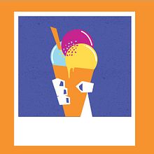 Moxy Hotels Times Square - Mural exterior. Vector Illustration project by Marina Malmar - 05.28.2017