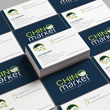 CHINO MARKET / Imagotipo / Name. Br, ing, Identit, Design, Graphic Design, and Naming project by kristian Javier Auquilla - 11.15.2017