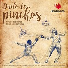 Duelo de pinchos. Projekt z dziedziny  Manager art, st, czn, Design, Projektowanie graficzne, Trad, c, jna ilustracja, Marketing i  Reklama użytkownika IDEOTAS [GR4ND35 1D345] - 14.07.2017