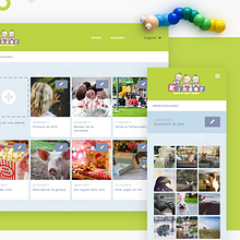Kinder Webapp. Interactive Design, and Web Design project by Laura España - 11.16.2017