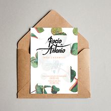 Boda Rocío&Antonio - Wedding Identity. Graphic Design, and Lettering project by Marina Malmar - 09.27.2017