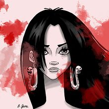 FanArt One Piece. Traditional illustration project by Olalla Garra Crespo - 06.04.2017