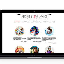 Psique & Dynamics. Web Development project by Haizea Dobaran Montes - 03.16.2016