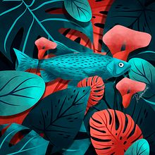 Between.. Fine Arts, Collage, Art Direction, Editorial Design, Traditional illustration, Vector Illustration, and Painting project by Rosemarie - 11.17.2017