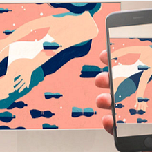 Stessa spiaggia stesso mare. Un proyecto de Animación, Ilustración tradicional y Motion Graphics de chiara ghigliazza - 07.06.2017