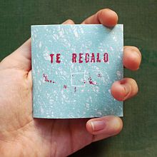 Libro de artista: "Te regalo". Fine Arts, and Traditional illustration project by Violeta Cano - 11.15.2017