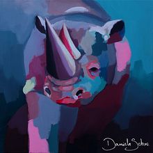 Pinturas en acrílico de animales. Un proyecto de Pintura de Daniela Schwarzenberg - 17.11.2017