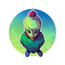 Ilustración Digital - Gogo Dodo. Character Design, Traditional illustration, and Digital Illustration project by Jorge Barroso - 11.18.2017