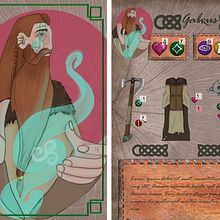 ilustración para juegos. Un projet de Illustration traditionnelle , et Conception de jeux vidéo de Raquel Castillejo López - 19.11.2017