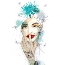 Nocturna. Traditional illustration project by Angy Avendaño - 11.20.2017