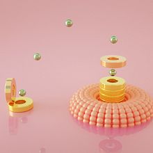 Rose gold. Un progetto di 3D, Direzione artistica e Design di Abril Sanders - 21.11.2017