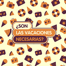 ¡Las vacaciones son muy necesarias!. Animation, Character Animation, and Motion Graphics project by maría robles afuera - 08.11.2017