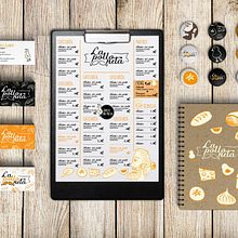 La polloneta. Br, ing, Identit, Graphic Design, and Traditional illustration project by Noa - 08.31.2016