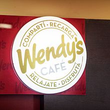 Identidad de Marca para Wendy´s Café Ein Projekt aus dem Bereich Br, ing und Identität, Kunstleitung und Grafikdesign von Lorena Dominguez - 21.08.2013