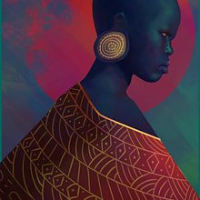 Yahima. Projekt z dziedziny Trad, c i jna ilustracja użytkownika Josh Merrick - 21.11.2015