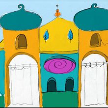 Pintura Mural - Ludoteca Abracadabra. Tudela, Valladolid. Fine Arts, Drawing, Artistic Drawing, Design, Traditional illustration, Digital Illustration, and Painting project by Susi Kiu - 09.13.2017