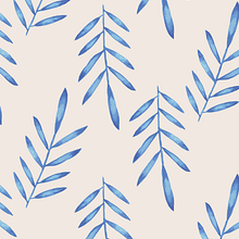Estampado hoja. Design, Traditional illustration, and Vector Illustration project by Laura Garcia - 11.22.2017