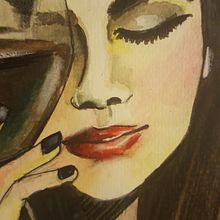 Él VINO y curó todo. Fine Arts project by lucia_llorente - 06.09.2016