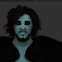 Mi Proyecto del curso: Modelado realista con ZBrush, Jon Snow caminante blanco. 3D, and Animation project by Isaac Rodriguez Hernandez - 11.24.2017