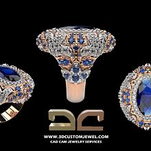 New cad cam jewelry ring Ein Projekt aus dem Bereich Schmuckdesign von Diego Aramburu - 24.11.2017
