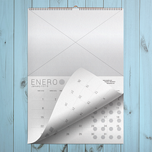 Calendario pared 2018 para descargar . Graphic Design project by Laura Singular - 11.24.2017