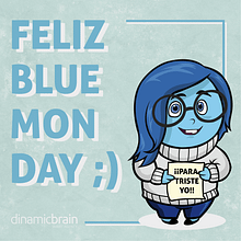 Blue Monday 2017. Design project by Fran Alberola Tejada - 01.16.2017