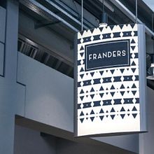 Restaurante Franders. Graphic Design project by Jon Ander Vázquez Merchán - 08.26.2017