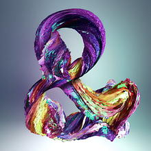 Mi Proyecto del curso: Lettering 3D: modelado y texturizado con Cinema 4D. Un proyecto de 3D de david-26 - 27.11.2017