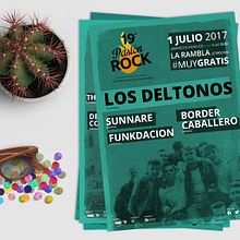 Pasión Rock Festival. Br, ing, Identit, Art Direction, Graphic Design, and Advertising project by Inmaculada Gómez González - 05.12.2015