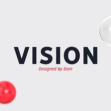 VISION - FREE FONT FAMILY . Graphic Design, T, and pograph project by bydani - 11.27.2017