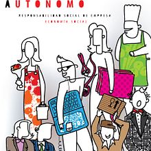 Campaña Promoción del Trabajo Autónomo Ein Projekt aus dem Bereich Vektorillustration von Manu Díez - 01.01.2013