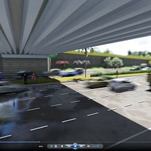 Diseño y cálculo estructural del Distribuidor Sigo, Barcelona. Un proyecto de 3D, Animación, Arquitectura y Paisajismo de José L Herrera S. - 27.11.2017